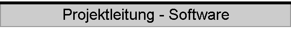 Projektleitung - Software